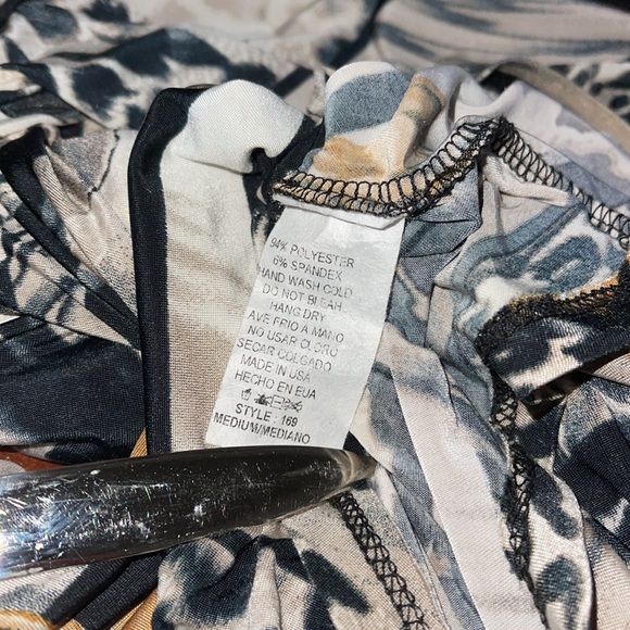 SEXY DIVA Animal Print mini Dress M - Picture 13 of 15